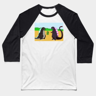 Monster Godzilla Baseball T-Shirt